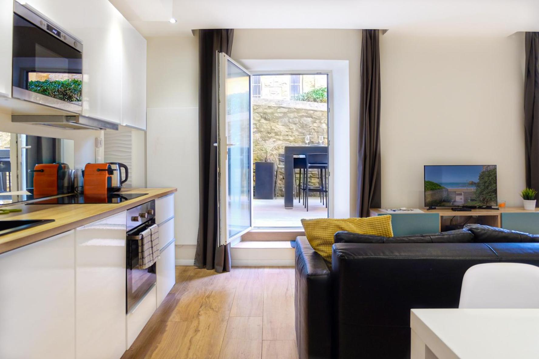 Magnifique Appartement Avec Terrasse, Parking Et Vue Sur L'Ocean Pour 5 Biarritz Luaran gambar